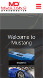 Mobile Screenshot of mustangdyne.com